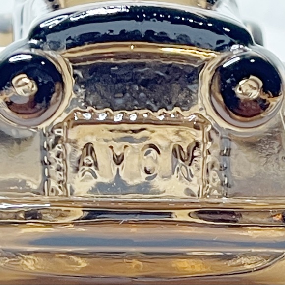 Vintage Avon The Sterling Six Aftershave Bottle Glass Antique Car Empty - Picture 9 of 10